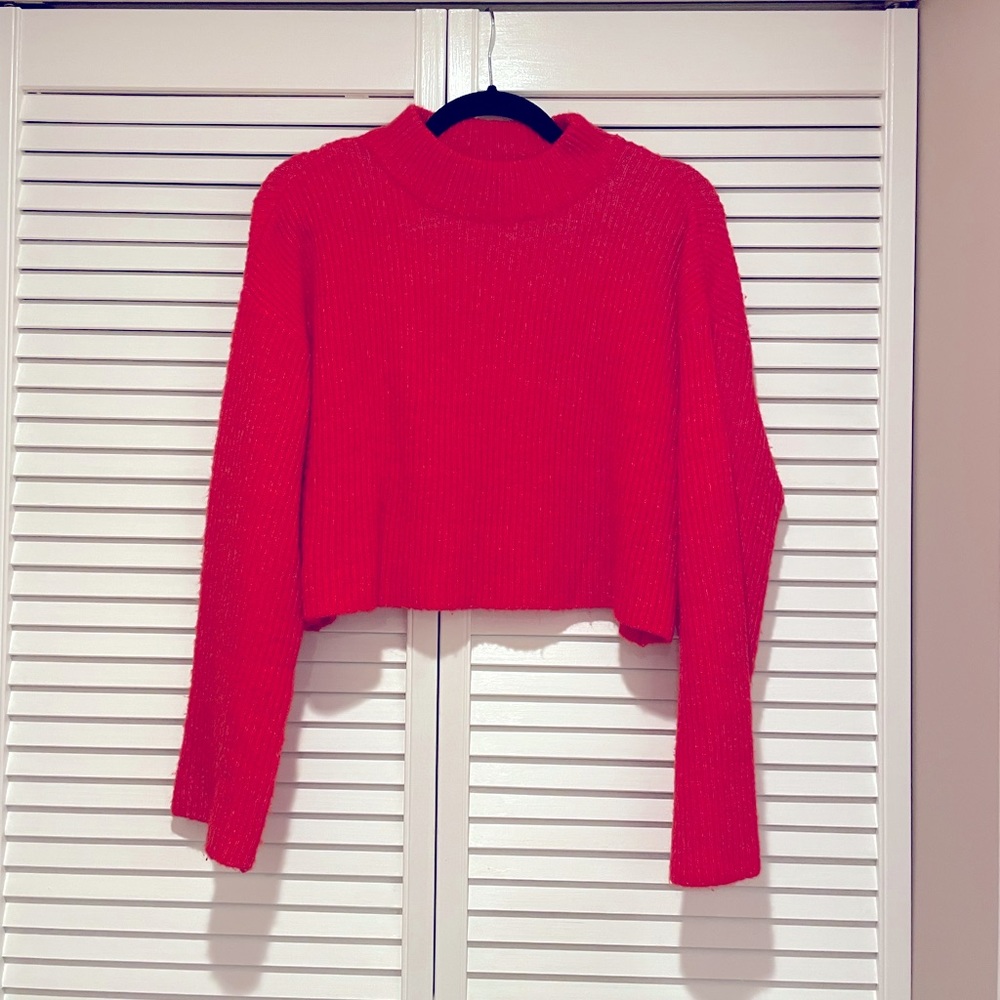 H&M Divided crop sweater - small